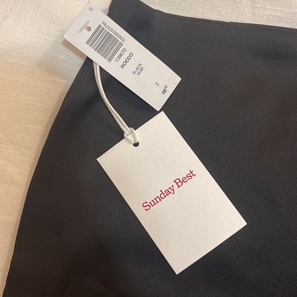 Aritzia Black Mini Skirt - Picture 3 of 6